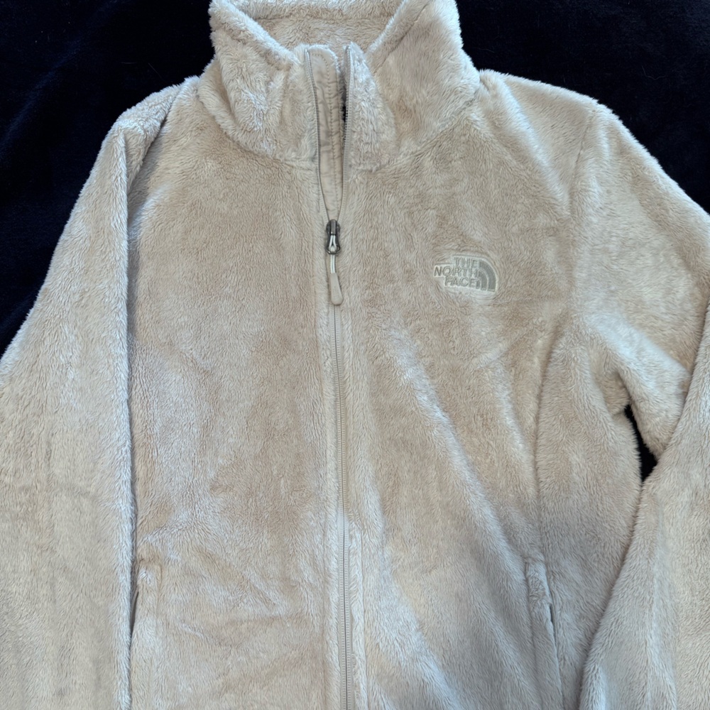 Womens The North Face Ladies Full Zip fleece plush jacket- great condition!